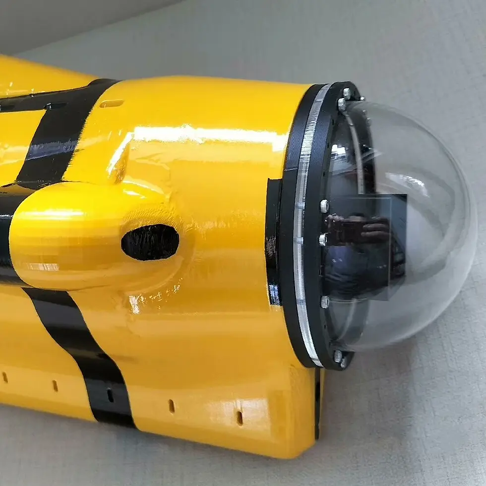 Thumbnail: 80cm RC Boat Cyclops Remote Control Submarine 3D Printing One-Piece Mold
