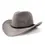 Thumbnail: 2Big Size Wool Women's Men's Western Cowboy Hat for Gentleman Lady Jazz Cowgirl