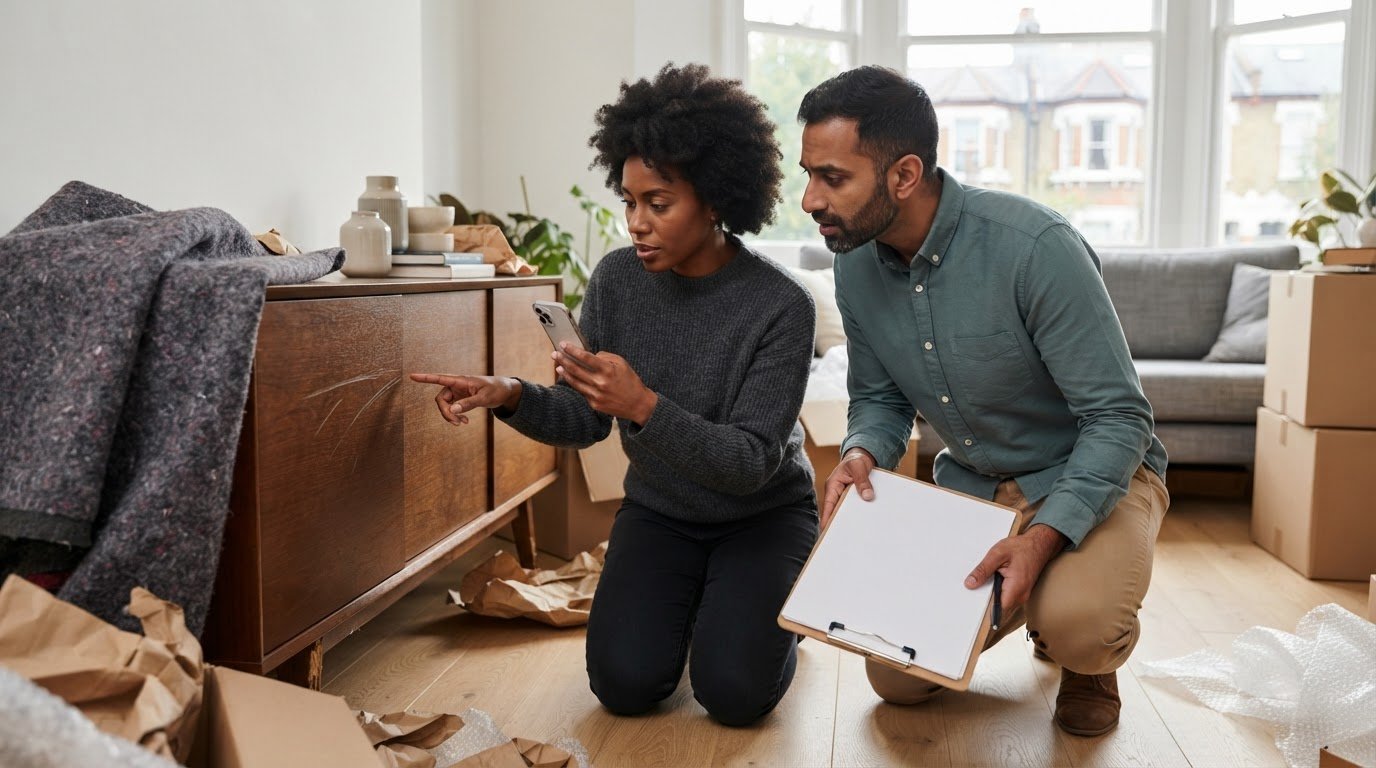 How to Claim for Damaged Furniture After a Move in the UK