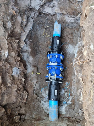 Pipe work completed for a client