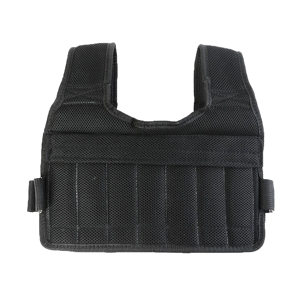 Thumbnail: 3/15/20/35/50Kg Loading Weight Vest Jacket Sand Clothing for Running Training Fi