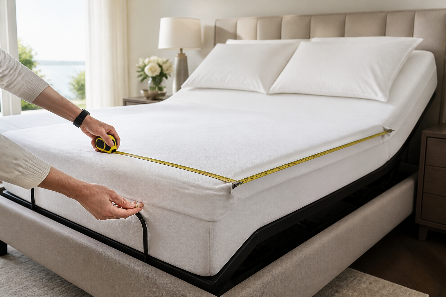 How to Measure an Adjustable Bed for Fitted Sheets That Actually Fit