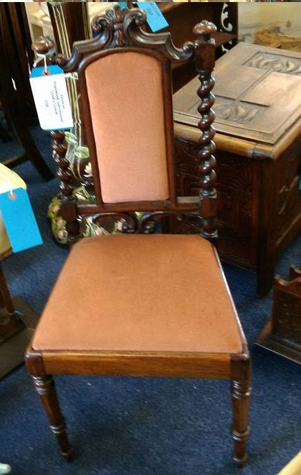 Victorian rosewood child's chair. £125.00p Excellent condition.