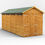 Thumbnail: 16x6 Power Apex Security Shed Double Door