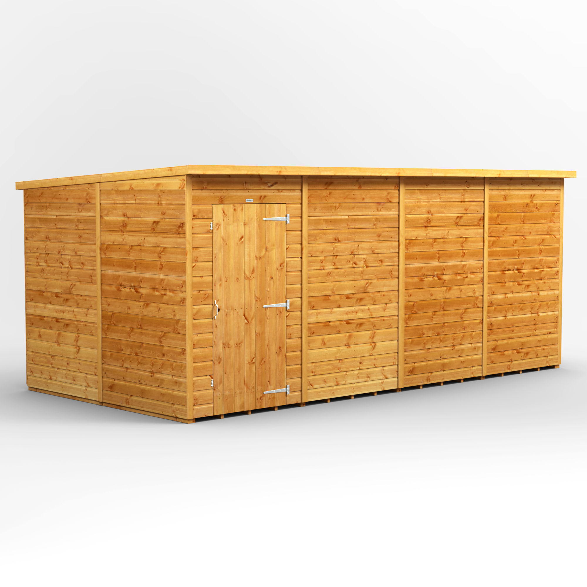 16x8 Power Pent Windowless Garden Shed