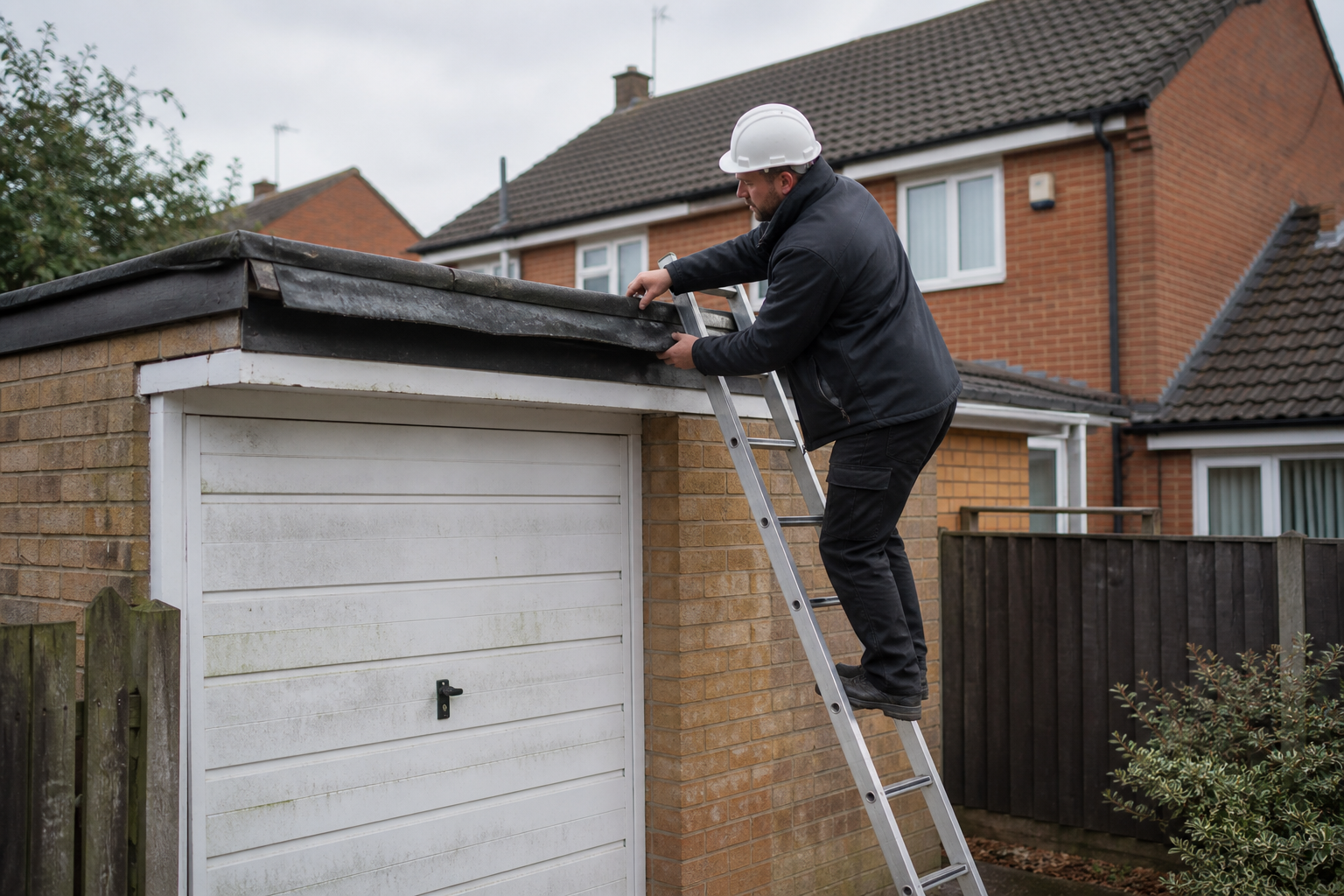 Garage Roof Replacement Rushden: What to Do if Your Roof Leaks or May Contain Asbestos