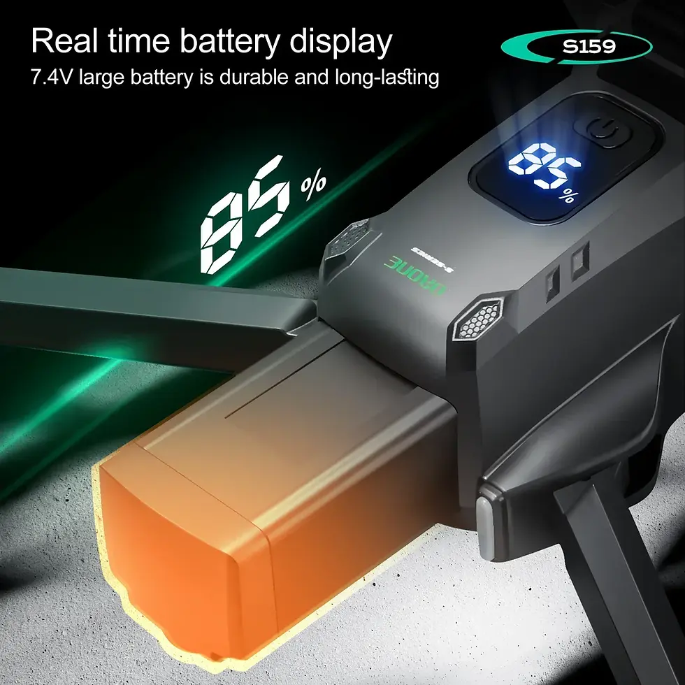 Thumbnail: 2024 S159 GPS Rc Drone 5G Professional 8K HD Aerial Photography Dual-C