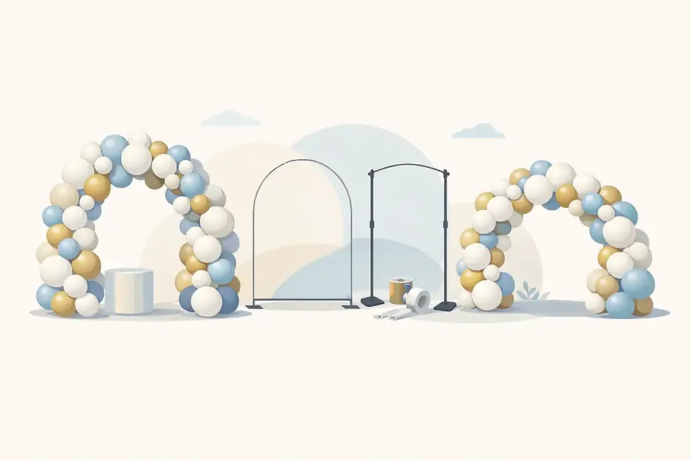 Do Balloon Arches Need Frames? Your Options