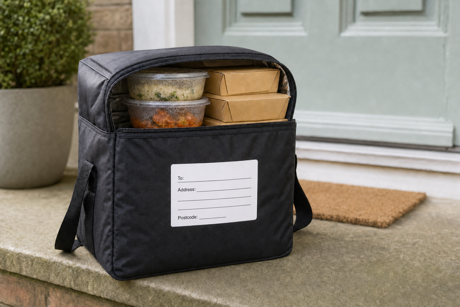 Caribbean takeaway prepared in Hemel Hempstead for delivery to Bovingdon