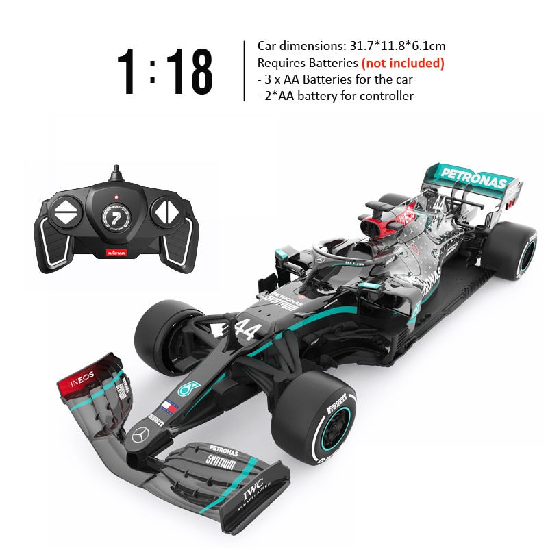 Thumbnail: RC Car Toys 1/12 Mercedes-Amg F1 W11 EQ Performance Team Racing Formula Cars