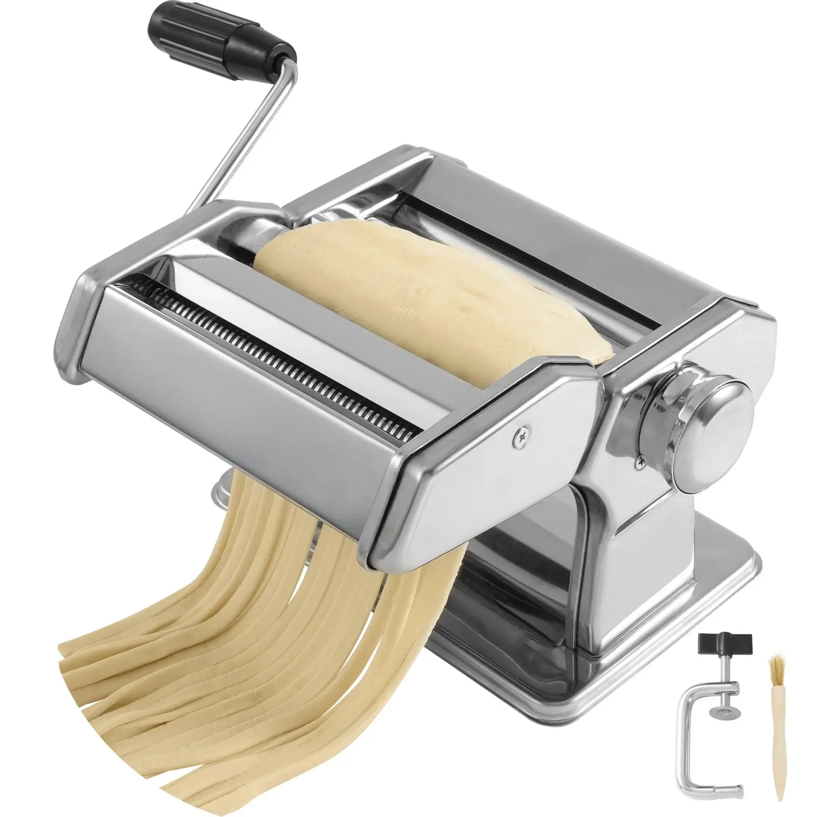 Singwinner Manual Pasta Maker Machine Set Stainless Steel Slicer Fresh