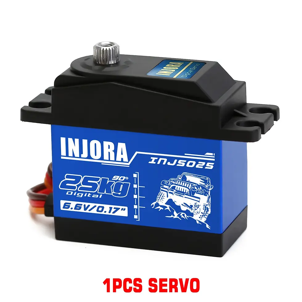 Thumbnail: INJORA INJS025 INJS035 Digital Servo 25KG 35KG Large Torque Waterproof Servos