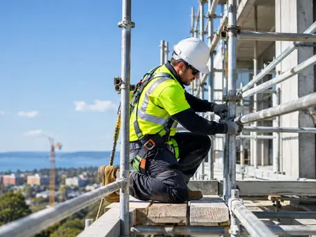 Construction Site Scaffolding Done Properly