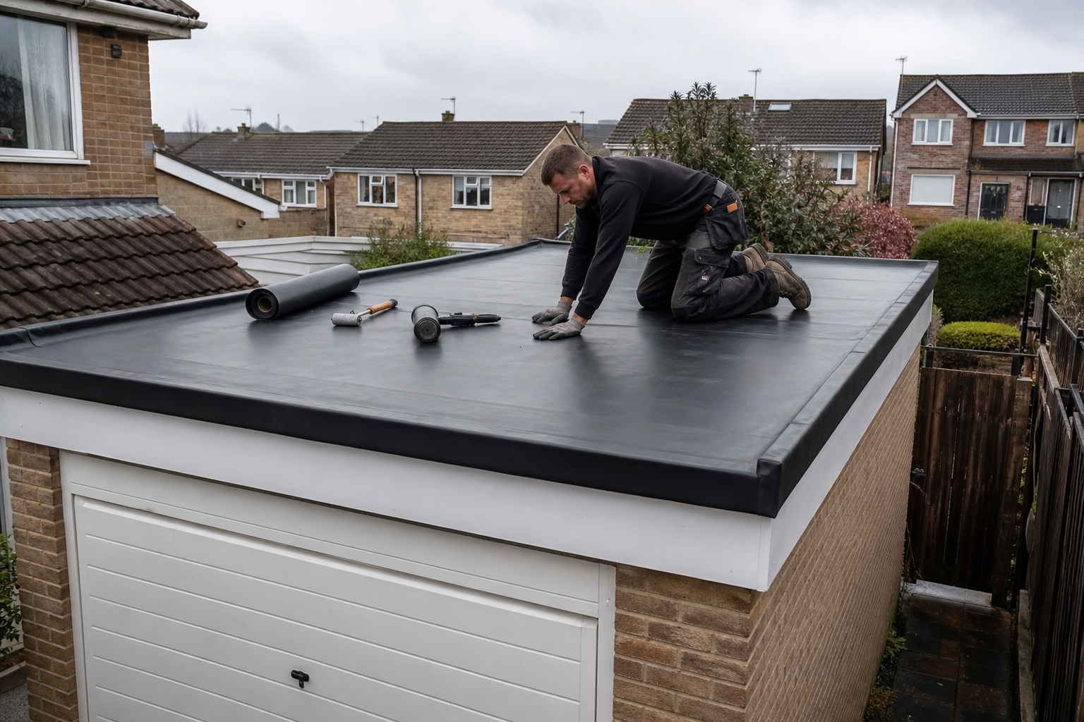 Garage Flat Roof Replacement in Barnsley: 5 Signs It’s Time to Choose EPDM