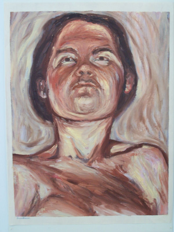 3893 Oil on paper 84cm x 60cm