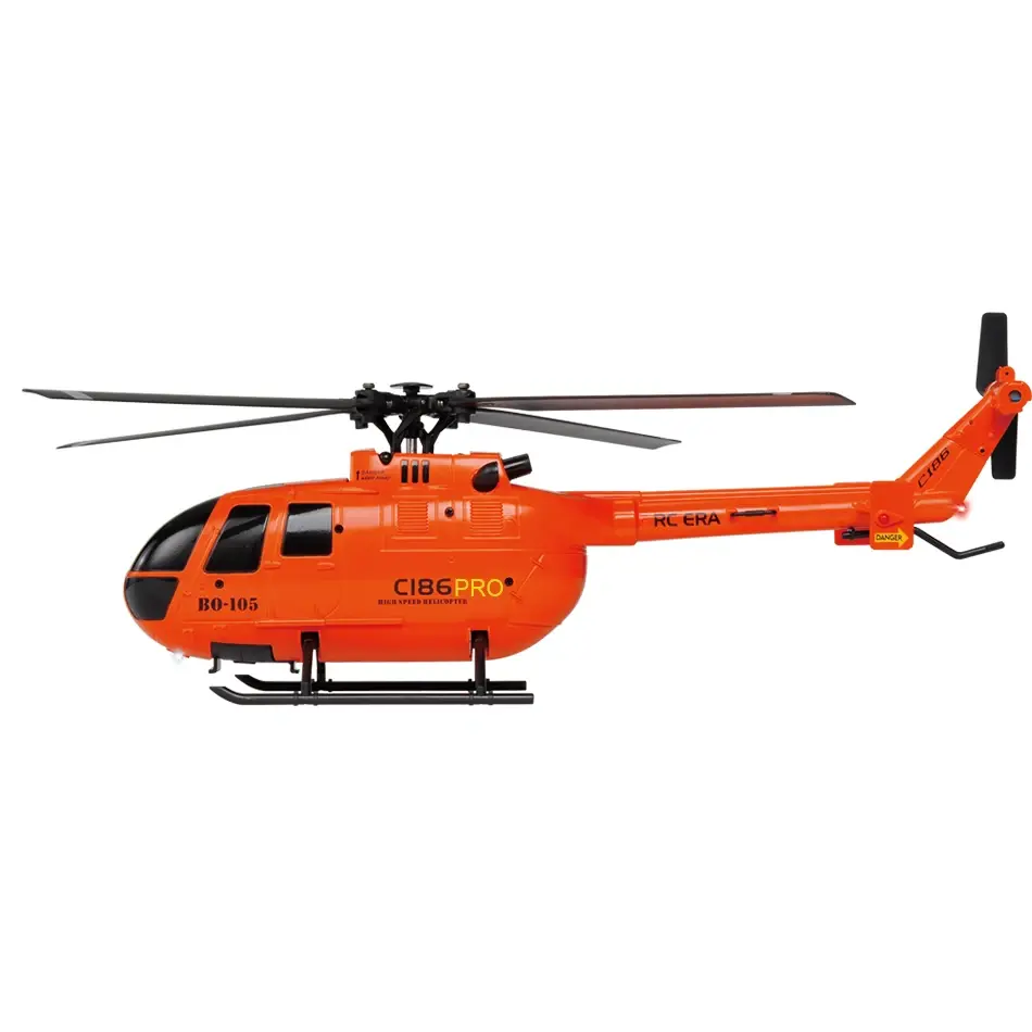 Thumbnail: C186 Pro B105 2.4G RTF RC Helicopter 4 Ppropellers 6 Axis Electronic Gyro