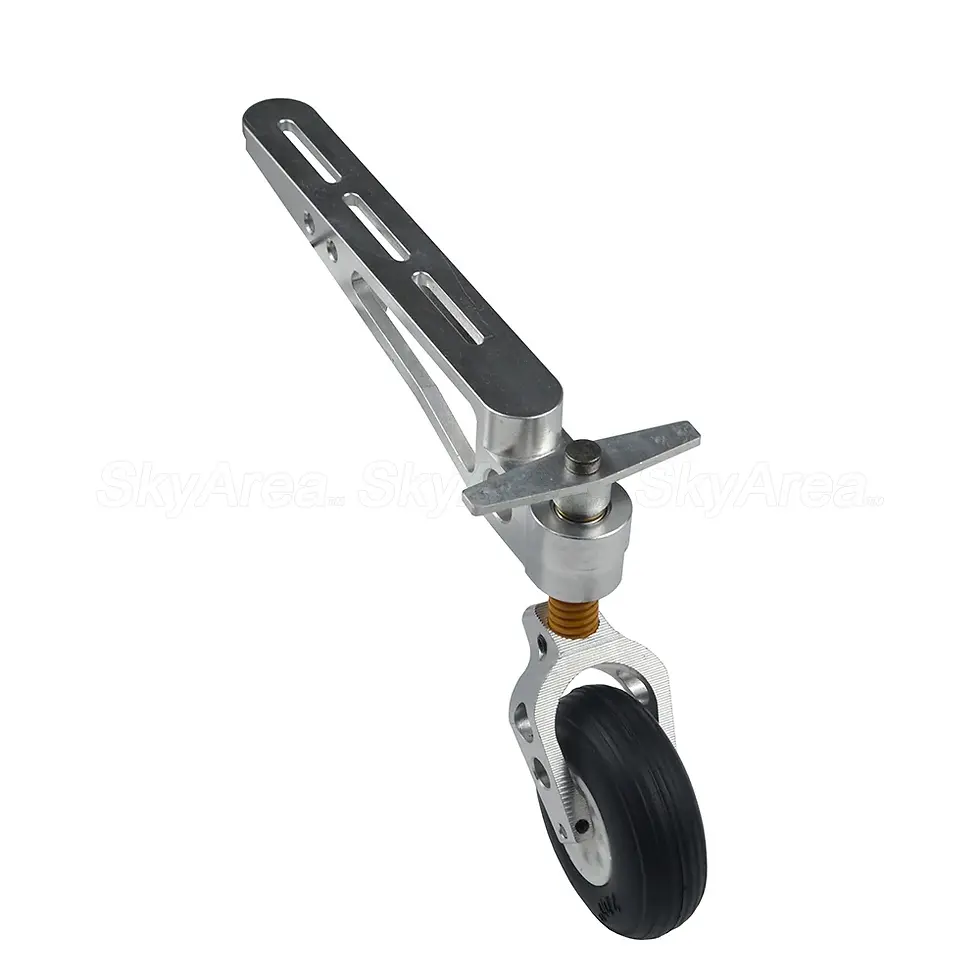 Thumbnail: 1 Piece CNC Aluminium Tail Wheel Landing Gear for RC Airplane Gas