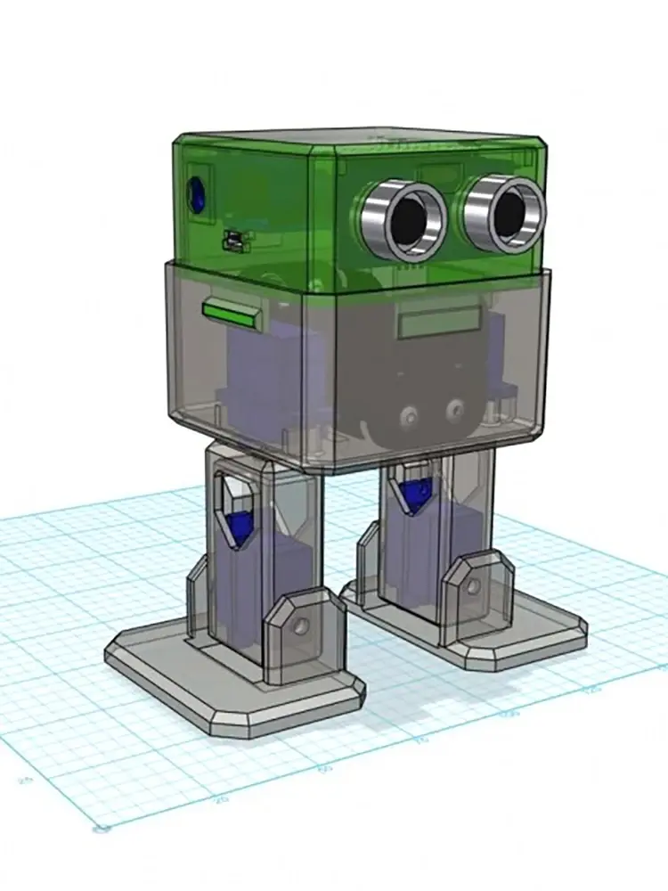 Thumbnail: SG90 3D Otto Builder DIY Kit for Arduino Robot Open Source Obstacle Avoidance
