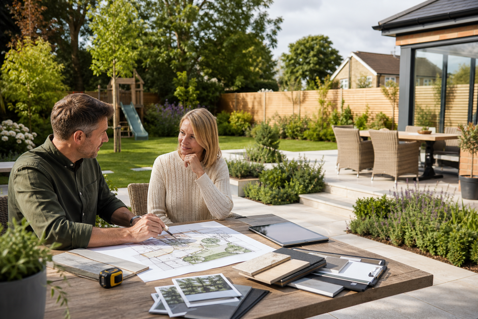 Garden renovations