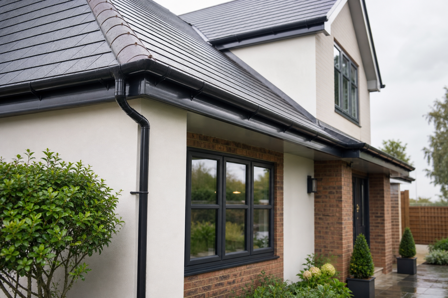 Gutter cleaning with free-flowing drainage across Yorkshire