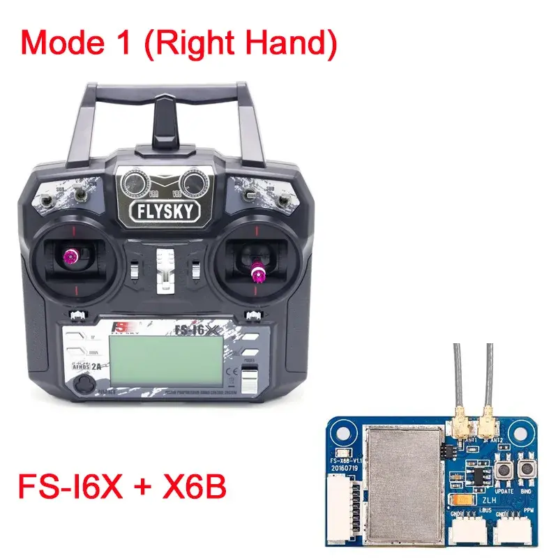 Thumbnail: Original Flysky FS-i6X 10CH 2.4GHz AFHDS 2A RC Transmitter With FS-iA6B FS-