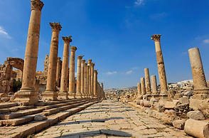 The Oval Plaza in Jerash