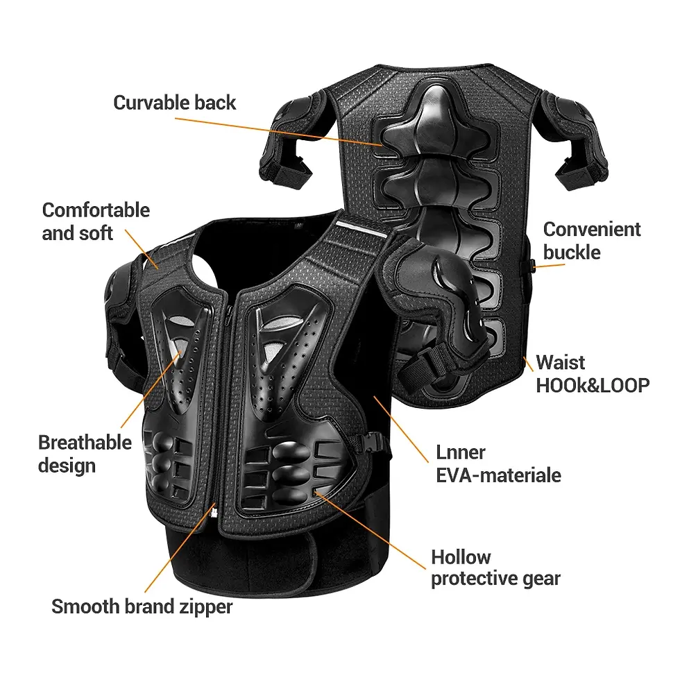 Thumbnail: Motorcycle Armor Men Motorcycle Jacket Armor Moto Full Body Armor Protect