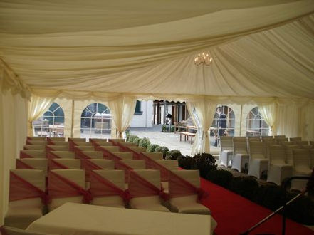 Our marquee hire services bespoke marquee set-ups