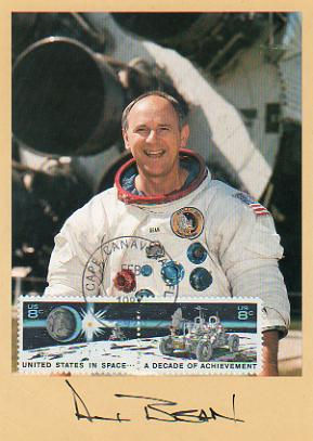 APOLLO 12 Alan Bean, Lunar Module Pilot