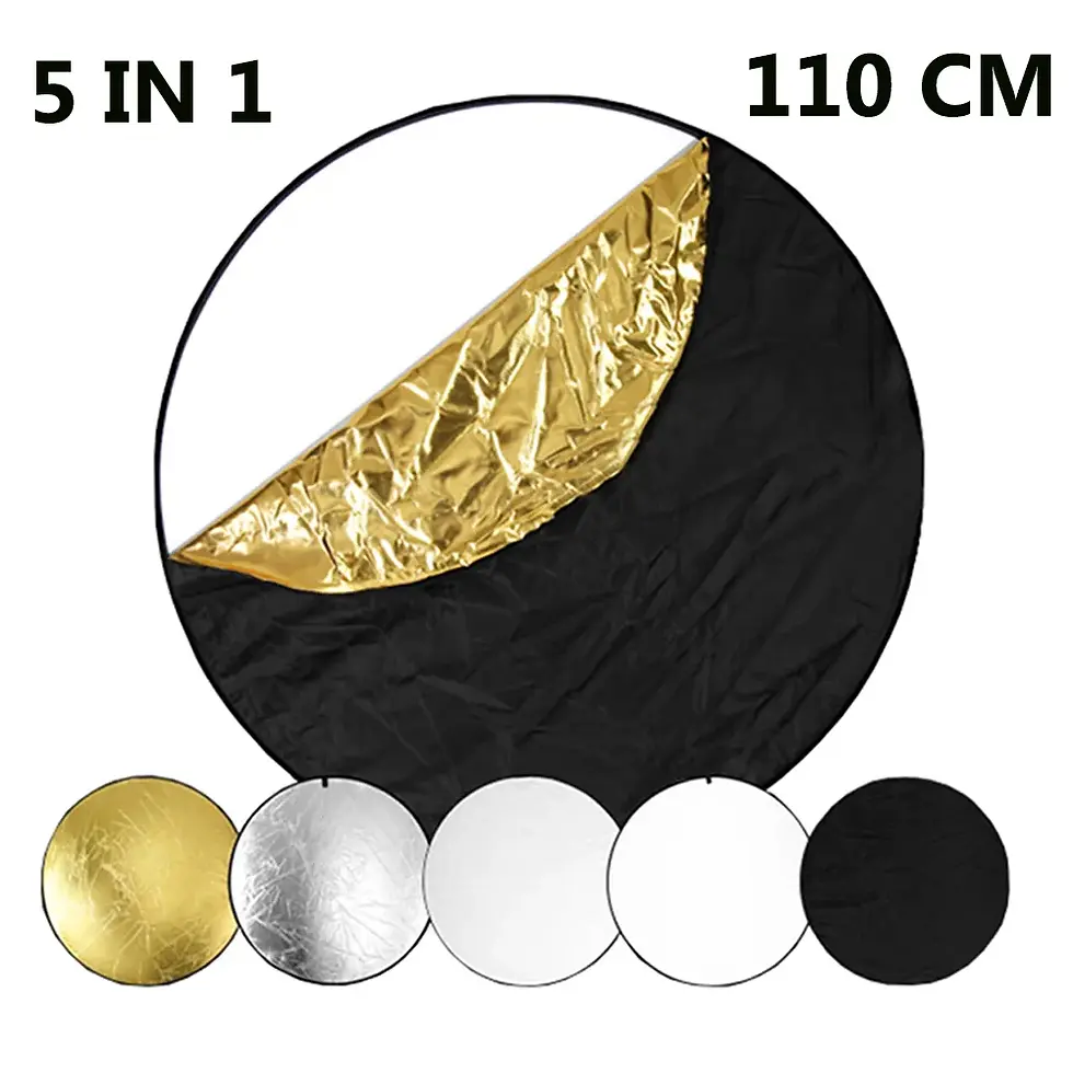 Thumbnail: 30CM 12 Inch Reflector 5 in 1 Photos Round Reflector for Photography Light