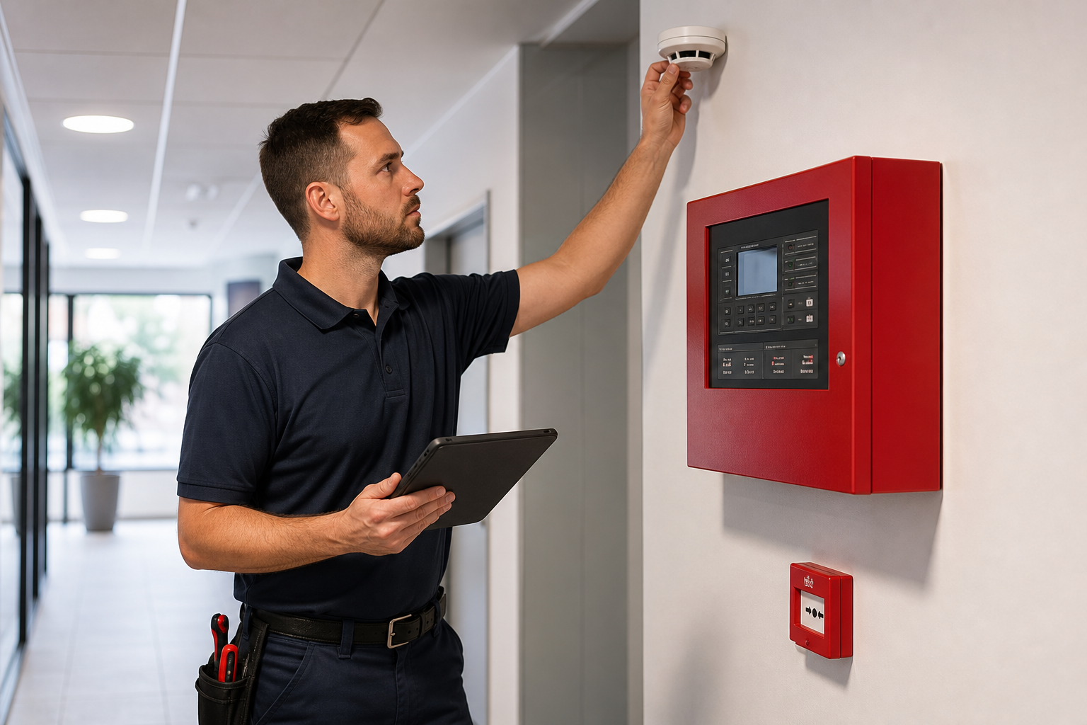 Fire alarm inspections for commercial sites across London