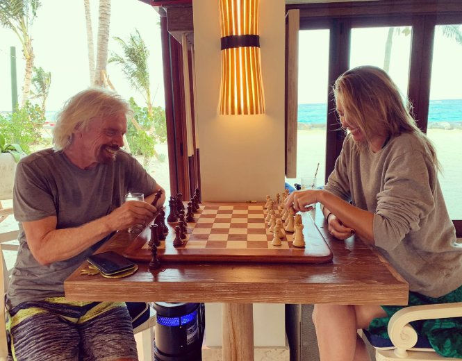 Richard Branson - Maria Sharapova