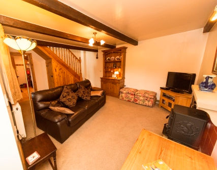 The lounge in Shires Rest