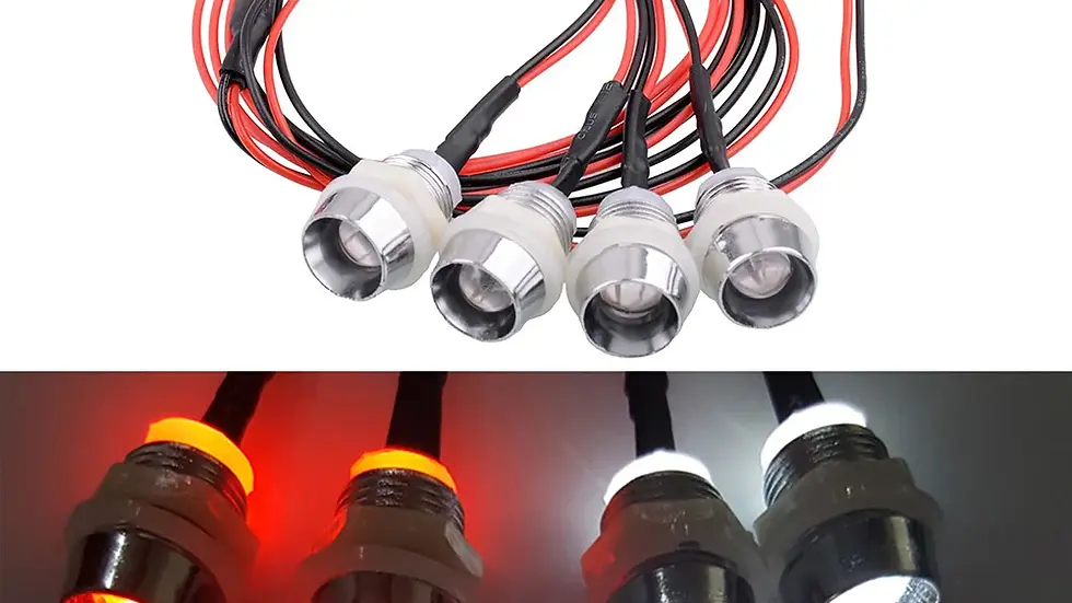 9IMOD RC LED Light Kits for 1/18 1/12 1/10 1/8 1/5 Traxxas HSP SCX10