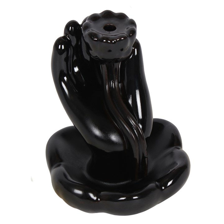 Thumbnail: Hand & Lotus Flower Backflow Incense Burner