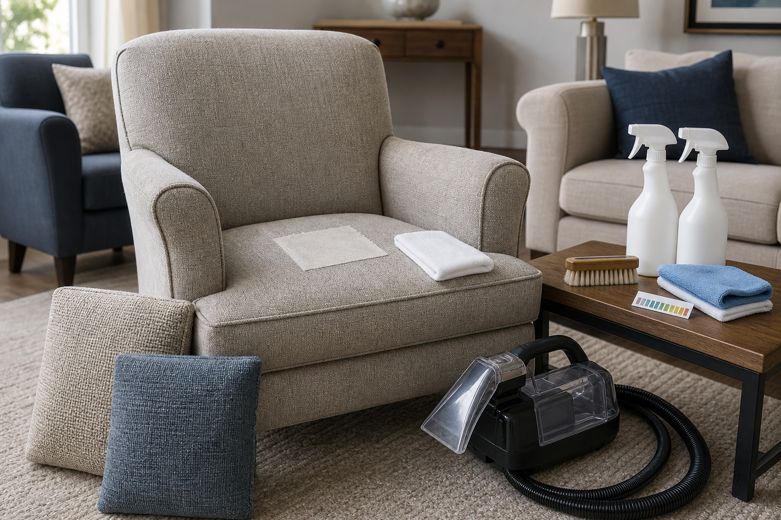 Upholstery cleaning
