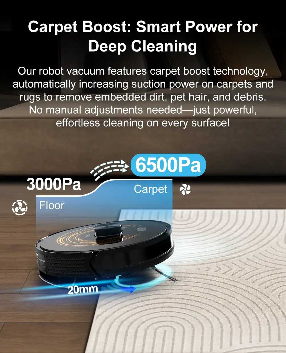 Intelligent Vacuum Cleaner Clean Robot Automatic With Self Empty Base