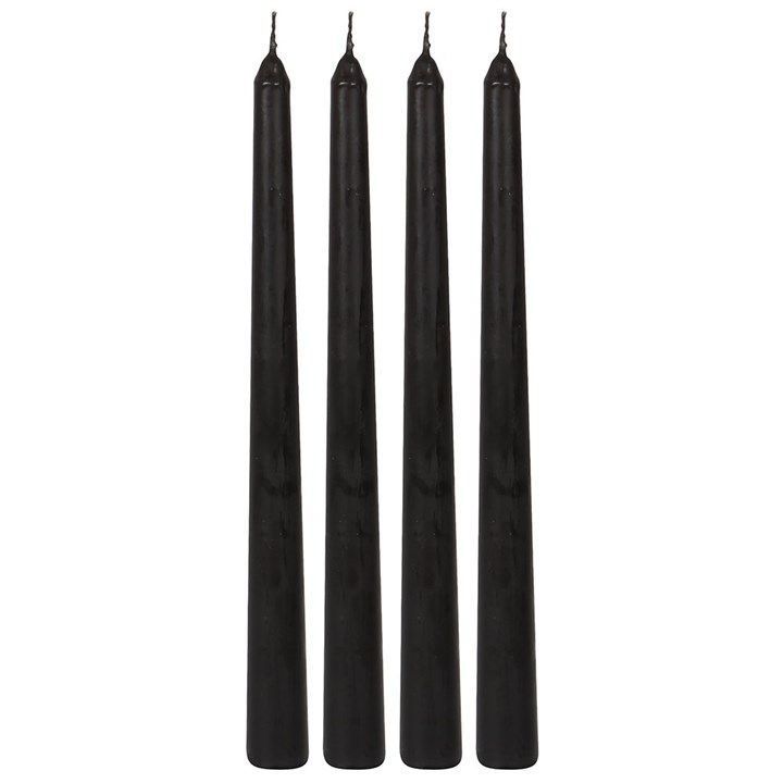 Thumbnail: Set of 4 Pink Vampire Tears Taper Candles