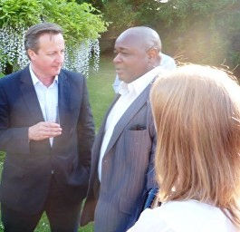 Lawrence and David Cameron