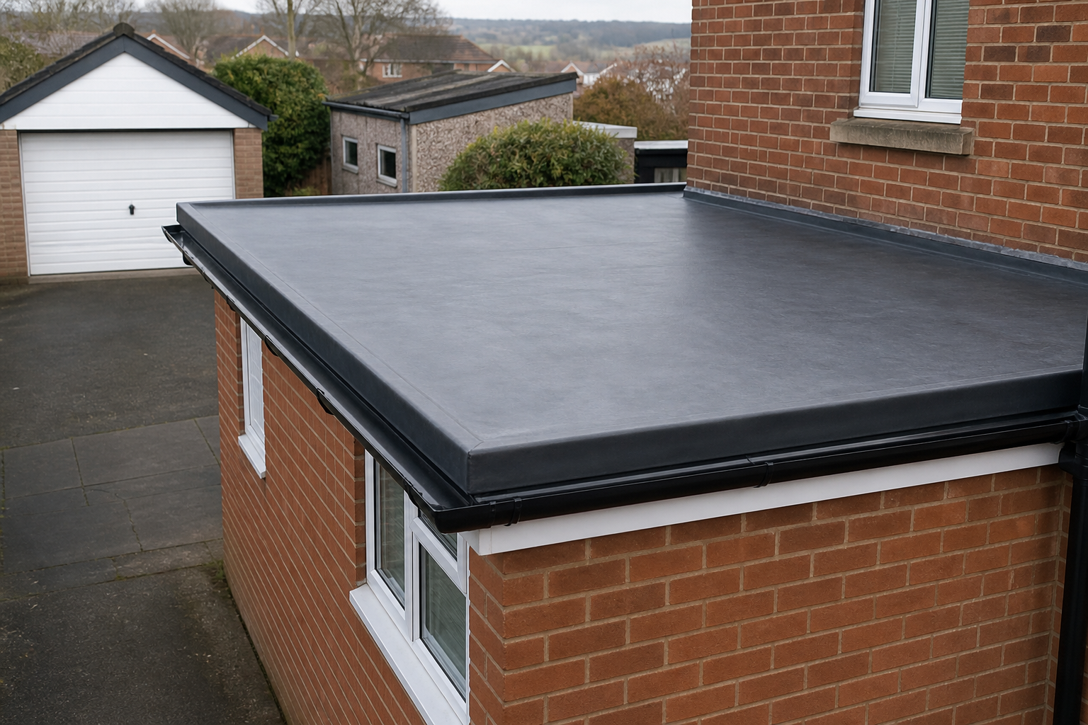 EPDM Flat Roofing Barnsley: When to Replace Extension, Garage and Outbuilding Roofs
