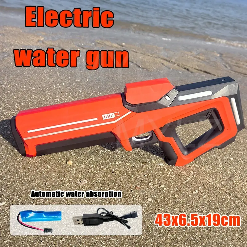 Thumbnail: Automatically Water High Pressure Electric Water Gun Toys for Kids
