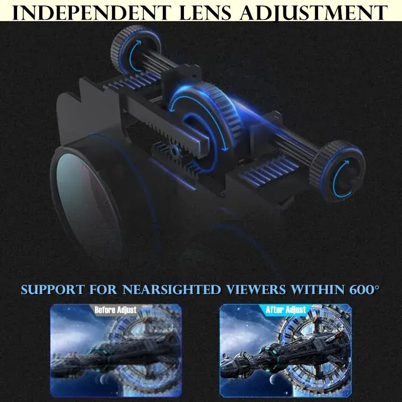 Thumbnail: Virtual Reality VR Glasses IMAX Huge Screen 3D Glasses Google Cardboard Box