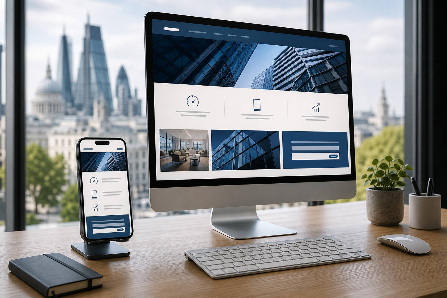 Website design for London businesses with conversion-focused results