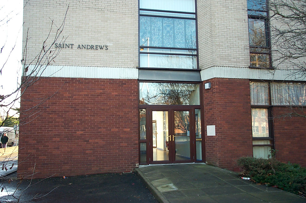 St Andrerw's main entrance