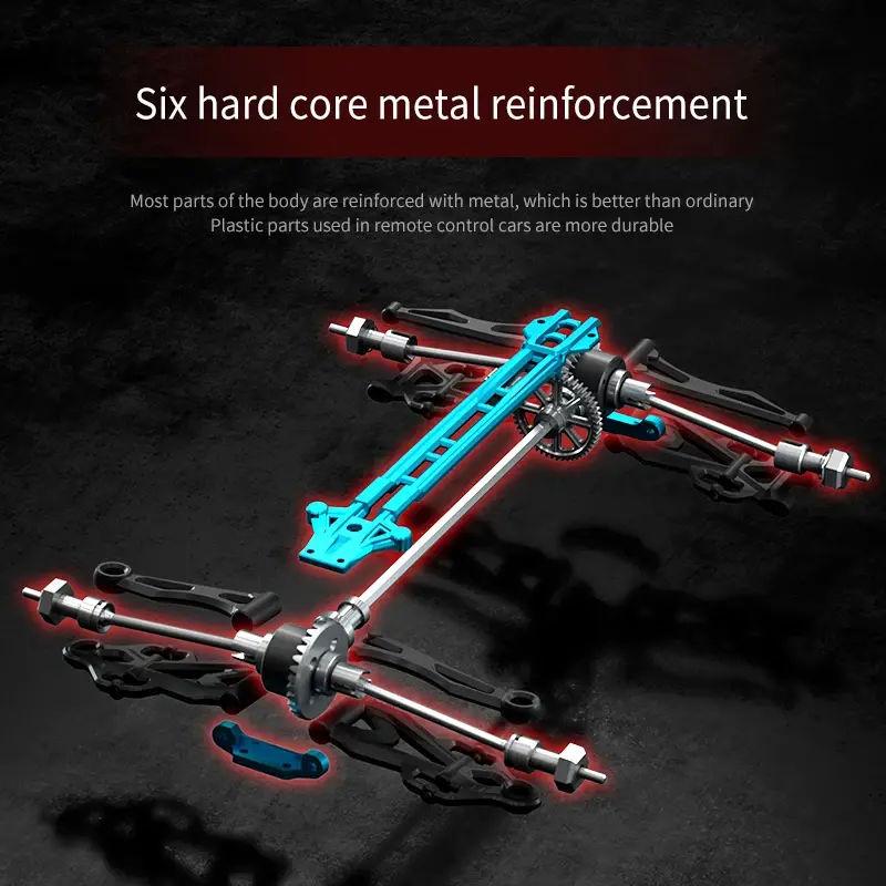 Thumbnail: 16102PRO Brushless 4WD RC Cars for Adults，1:16 Fast RC Cars With 70km/H