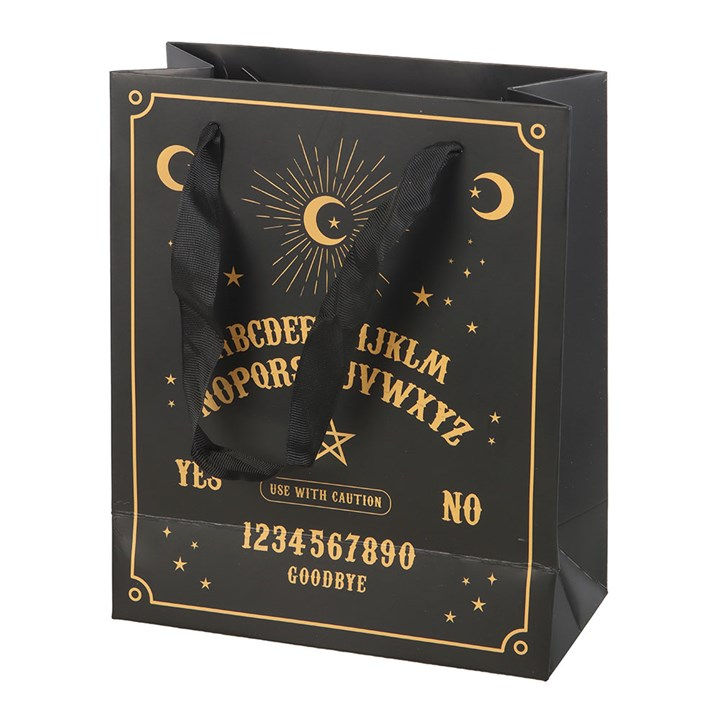 Thumbnail: 23cm Medium Black Talking Board Gift Bag