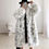 Thumbnail: Women Winter New Faux Fox Fur Coats Ladies Casual Snow Leopard Print