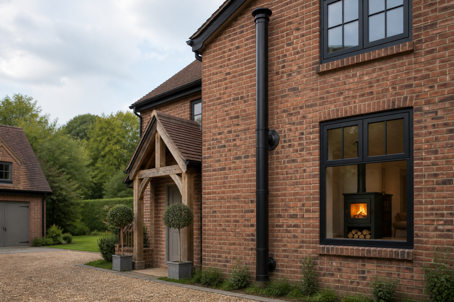 External Flue Installation Berkshire: Does Your New Stove Need It or a Chimney Liner?