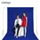 Thumbnail: Blue Solid Color Backdrop Cloth Screen Photographic Background Chromak