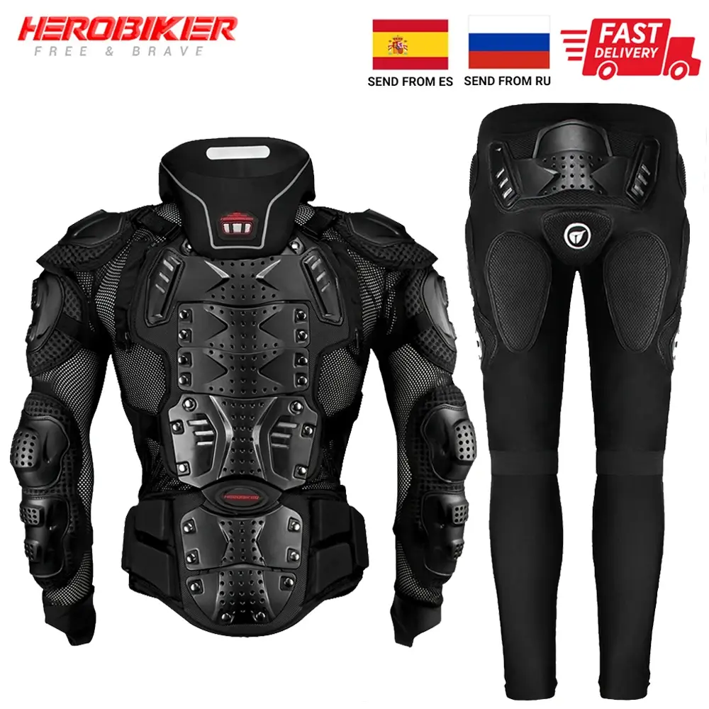 HEROBIKER Motorcycle Jacket Men Motorcycle Armor Moto Body Armor Motocross